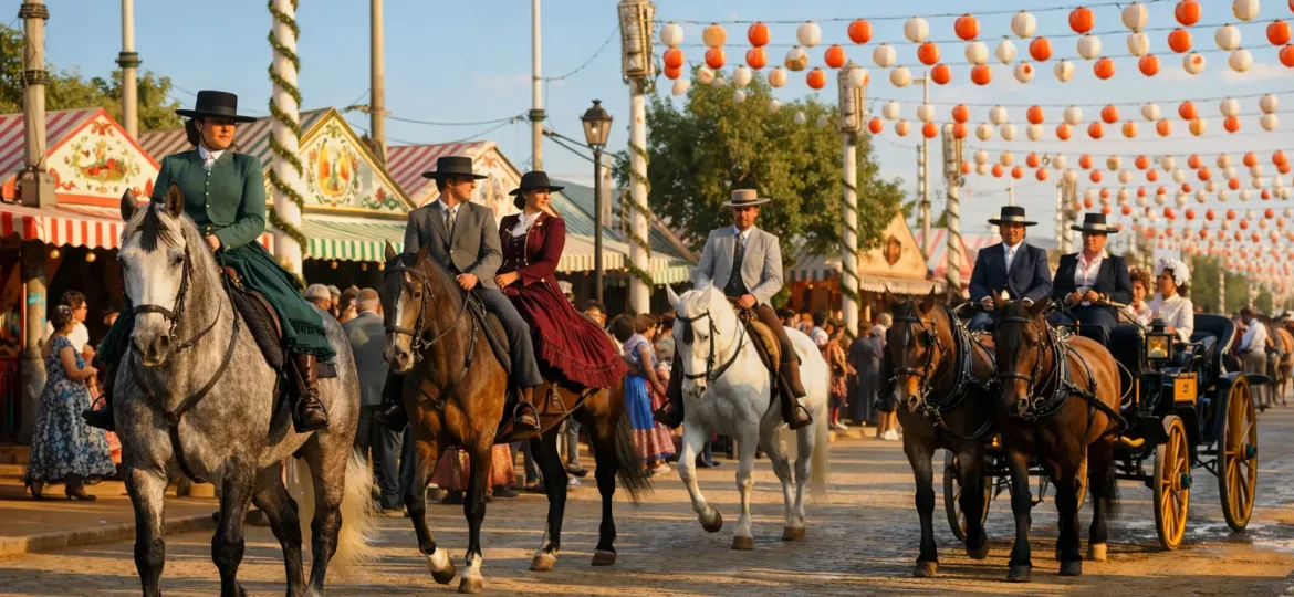 Feria de Abril y caballos: tradición, paseo ecuestre y curiosidades en Sevilla