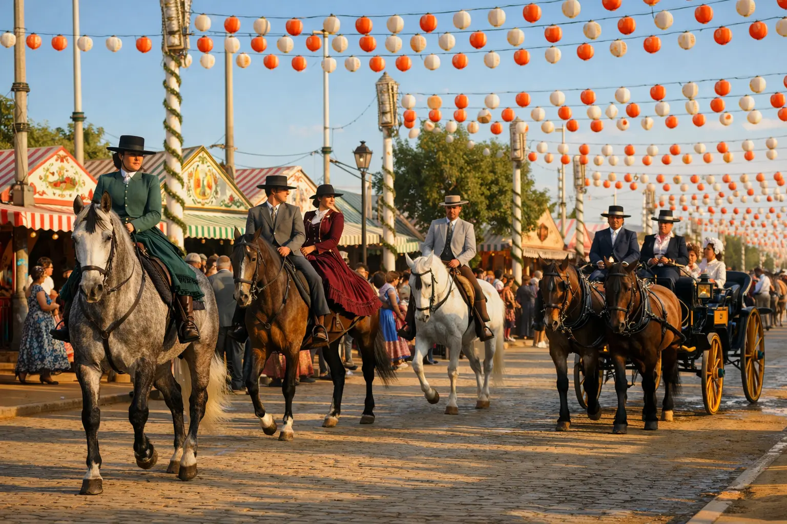 Feria de Abril y caballos: tradición, paseo ecuestre y curiosidades en Sevilla