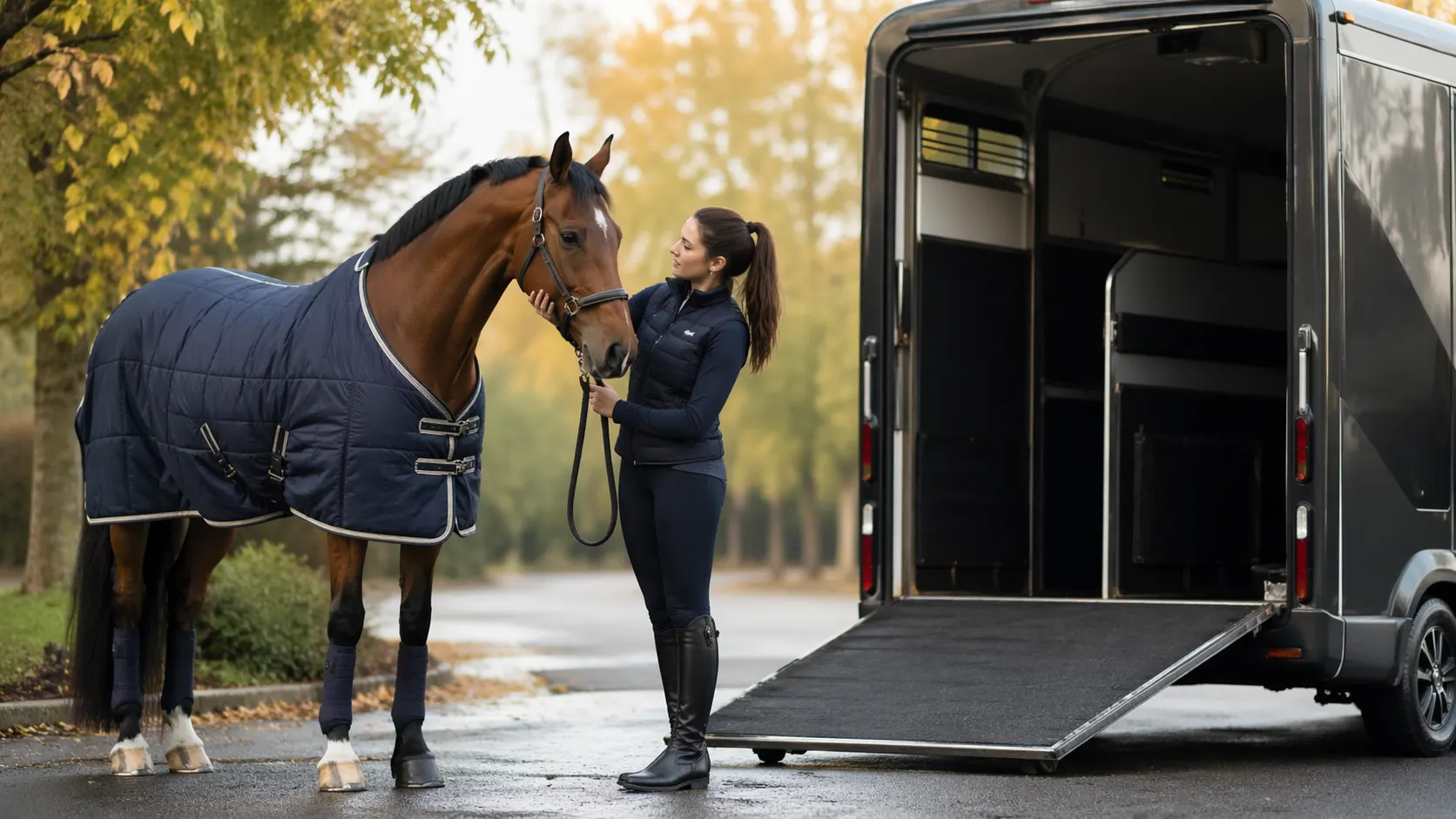 Cómo preparar un caballo para un viaje largo: consejos prácticos antes del traslado