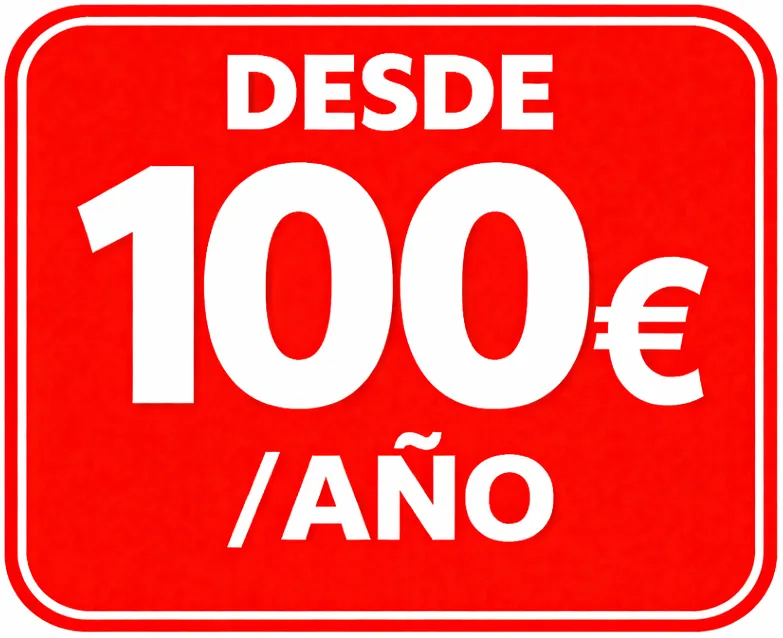 Desde 370 euros al año