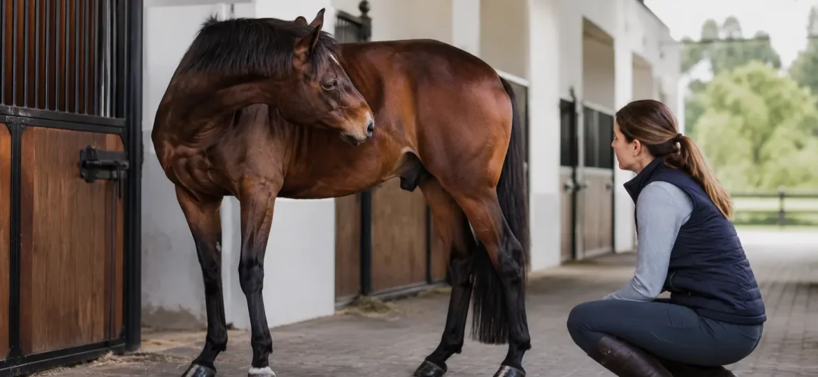 Qué hacer si tu caballo tiene cólico: señales de alerta y cómo actuar